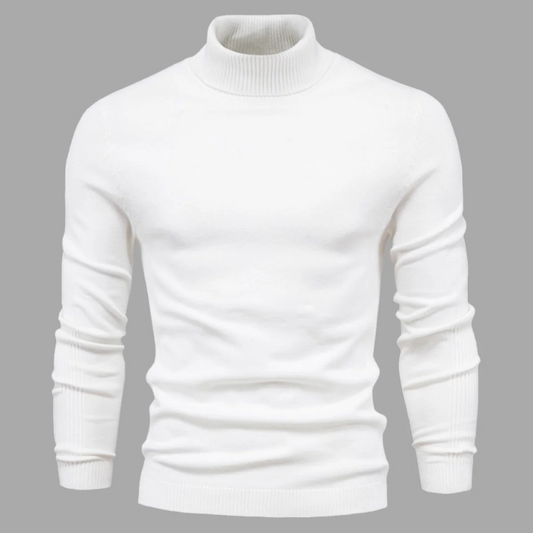 Men's Washable Turtleneck Sweater – Practical Everyday Style