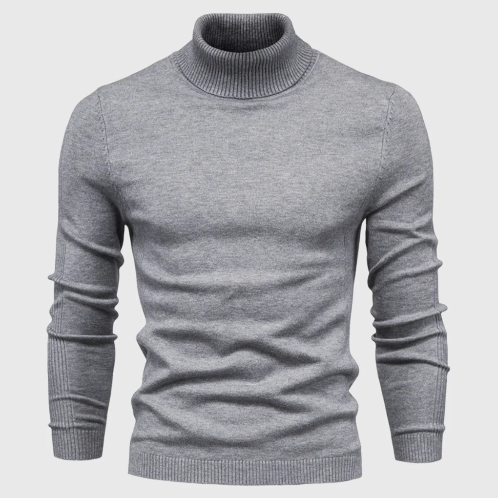 Men's Washable Turtleneck Sweater – Practical Everyday Style