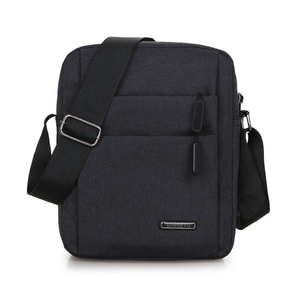 Men's Water-Repellent Anti-Theft Shoulder Bag