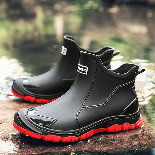 Men's Waterproof All-Terrain Boots with Insulated Soles