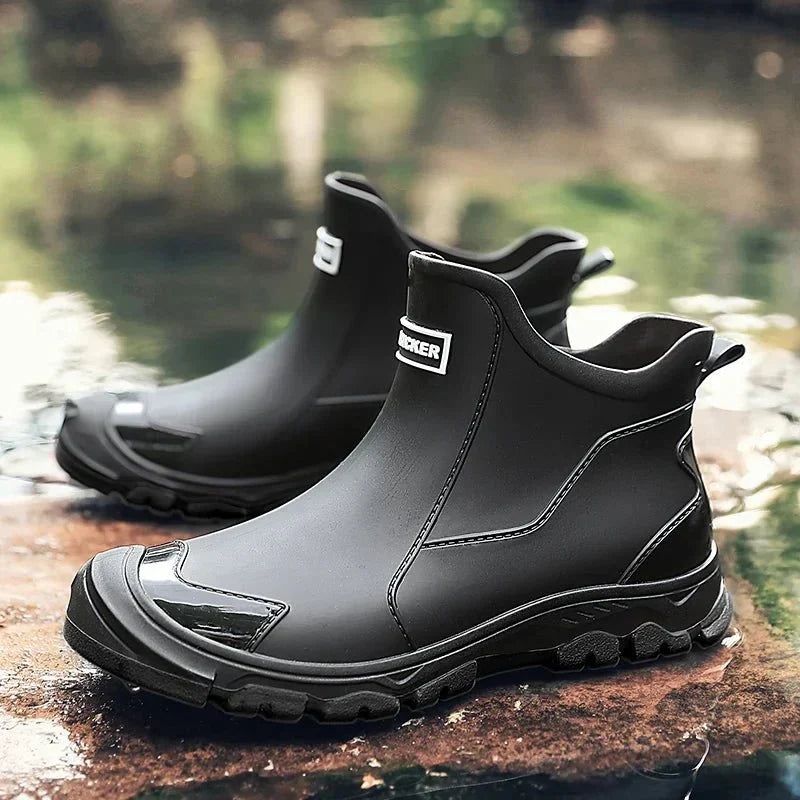 Men's Waterproof All-Terrain Boots with Insulated Soles