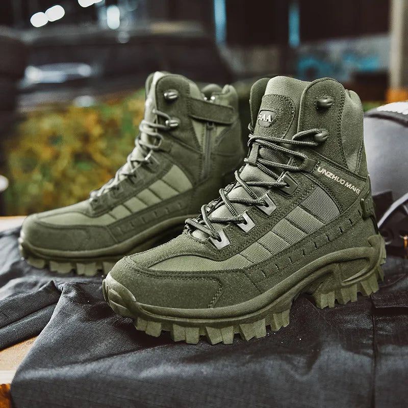 Men's Waterproof and Breathable Hiking Boots for Outdoor Adventures