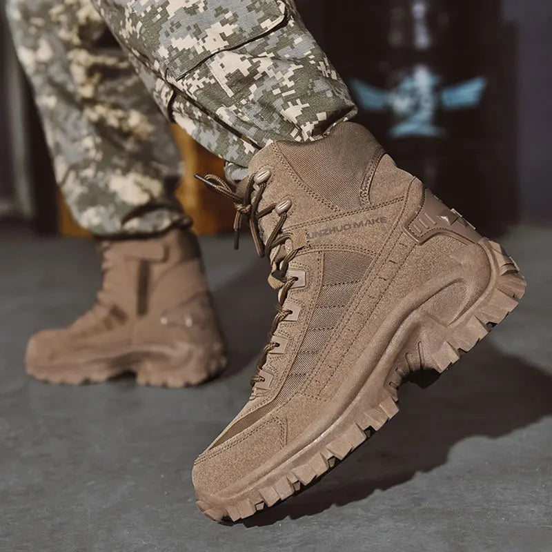 Men's Waterproof and Breathable Hiking Boots for Outdoor Adventures