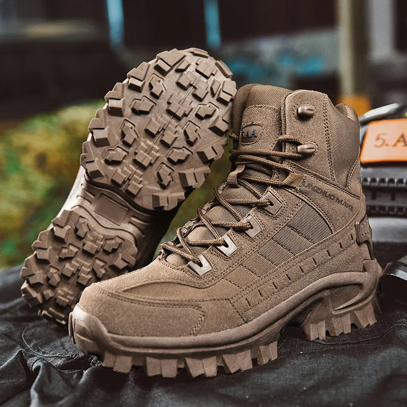 Men's Waterproof and Breathable Hiking Boots for Outdoor Adventures