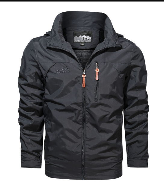Men's Waterproof and Breathable Rain Jacket