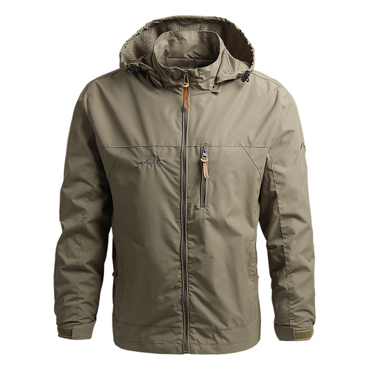Men's Waterproof and Windproof Military-Style Jacket