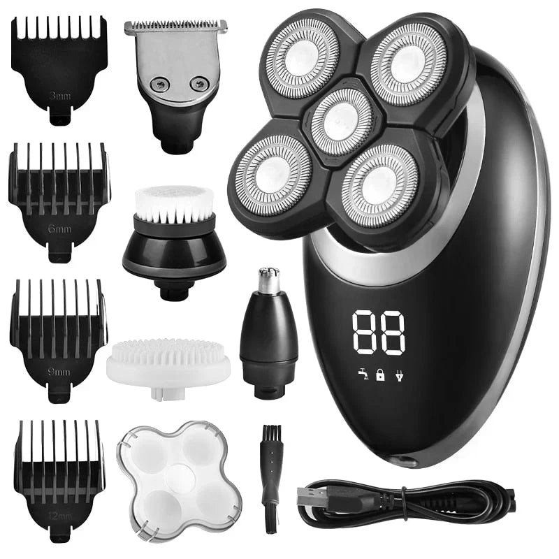 Men's Waterproof Cordless Multi-Functional Trimmer