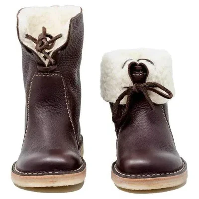 Men's Waterproof Lined Winter Ankle Boots