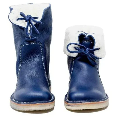 Men's Waterproof Lined Winter Ankle Boots