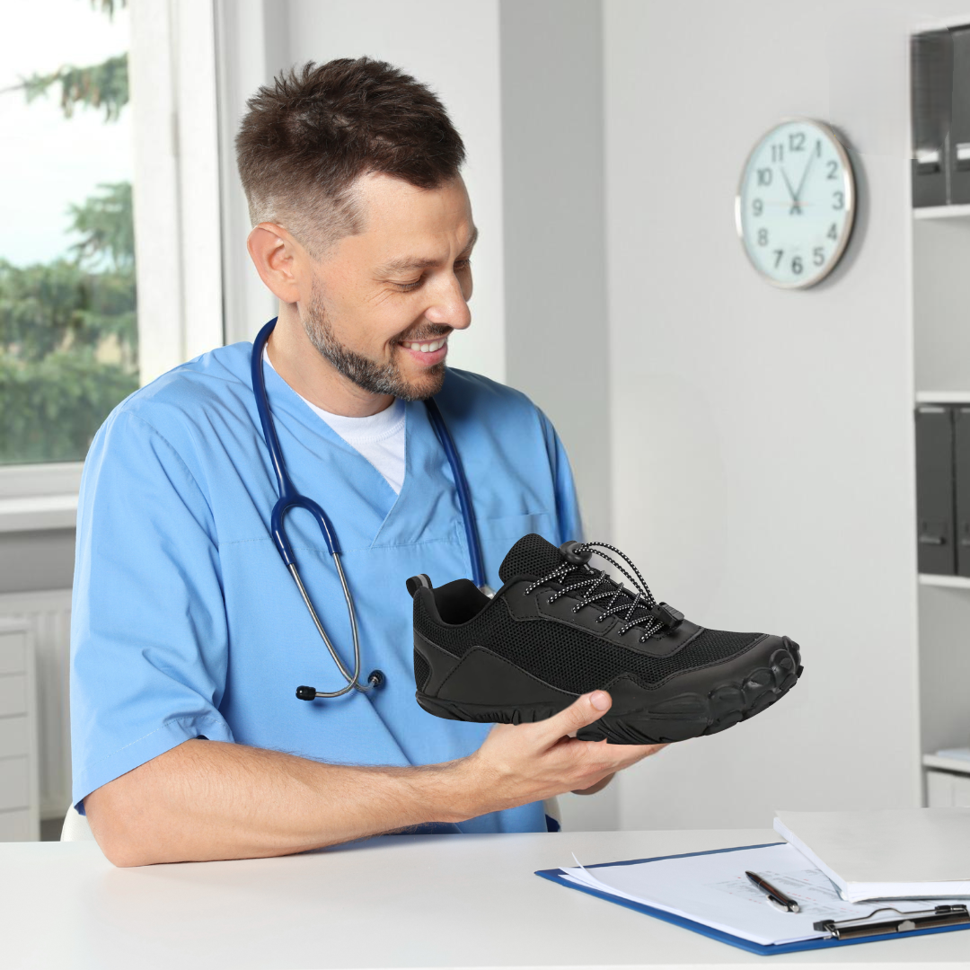 Men's Waterproof Orthopedic Barefoot Shoes