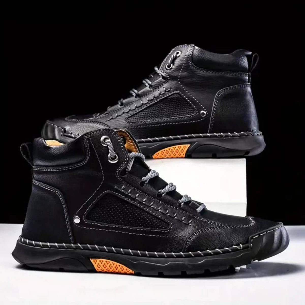 Men's Waterproof Outdoor Hiking Boots with Arch Support