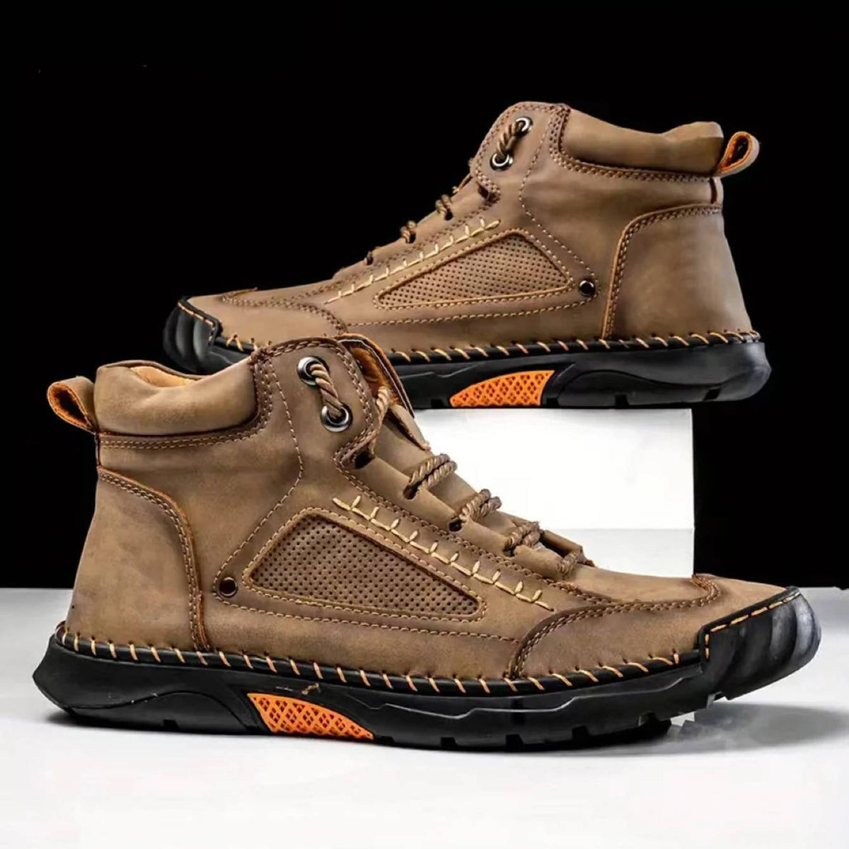 Men's Waterproof Outdoor Hiking Boots with Arch Support