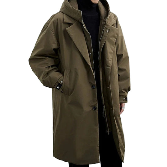 Men's Waterproof Trench Coat
