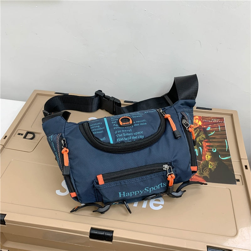 Men's Waterproof Waist & Shoulder Travel Bag