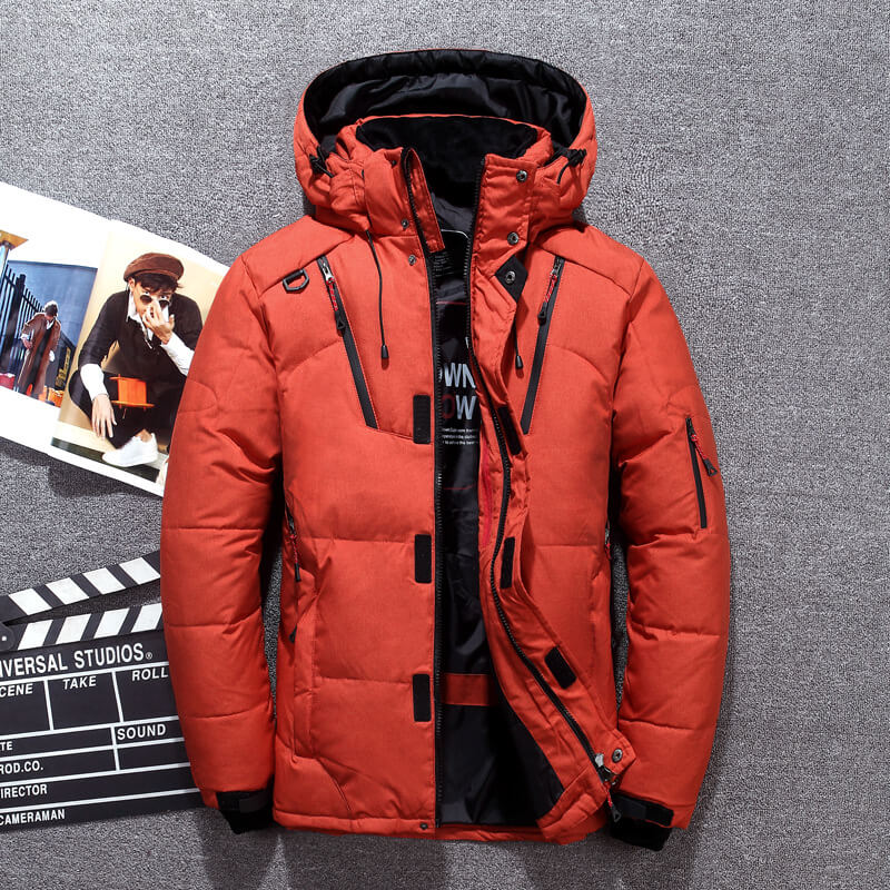 Men's Waterproof Winter Jacket, Warm and Durable