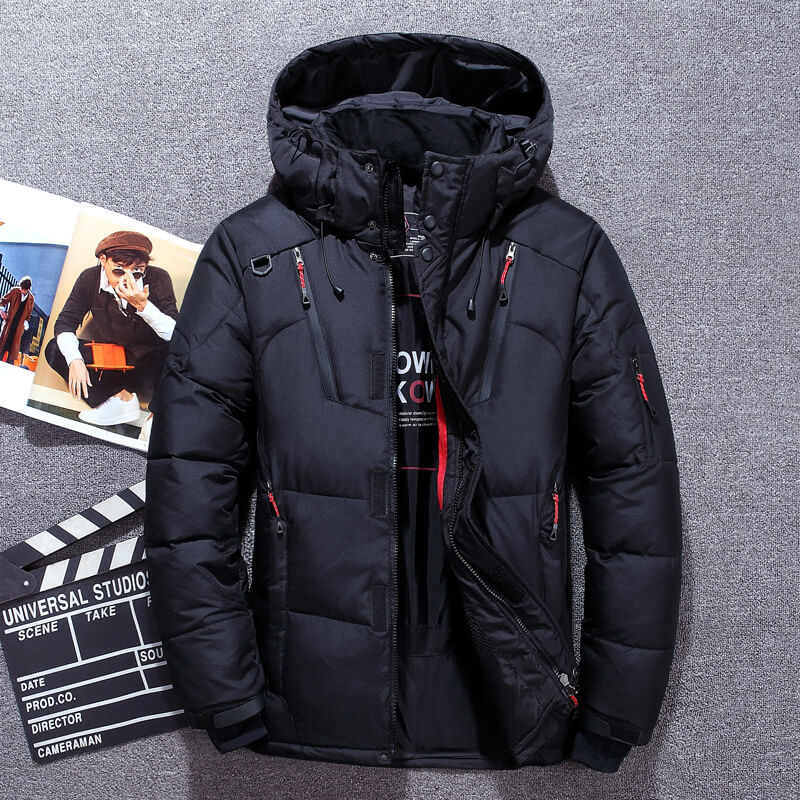 Men's Waterproof Winter Jacket, Warm and Durable