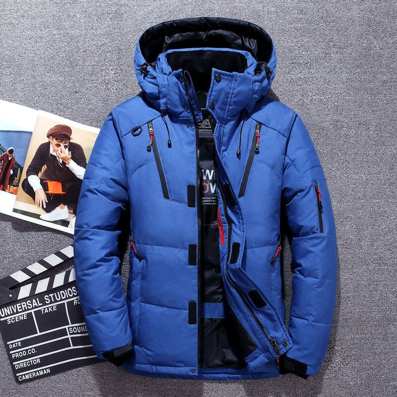 Men's Waterproof Winter Jacket, Warm and Durable