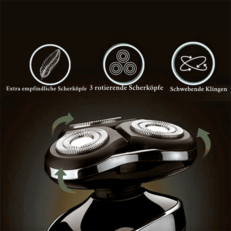 Men's Wet and Dry Electric Shaver