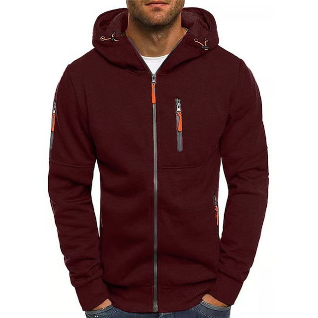 Men's Zip-Up Hoodie