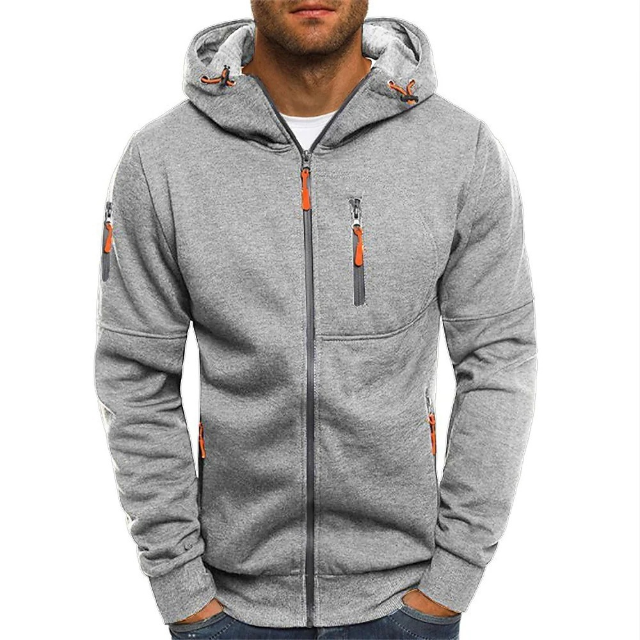 Men's Zip-Up Hoodie
