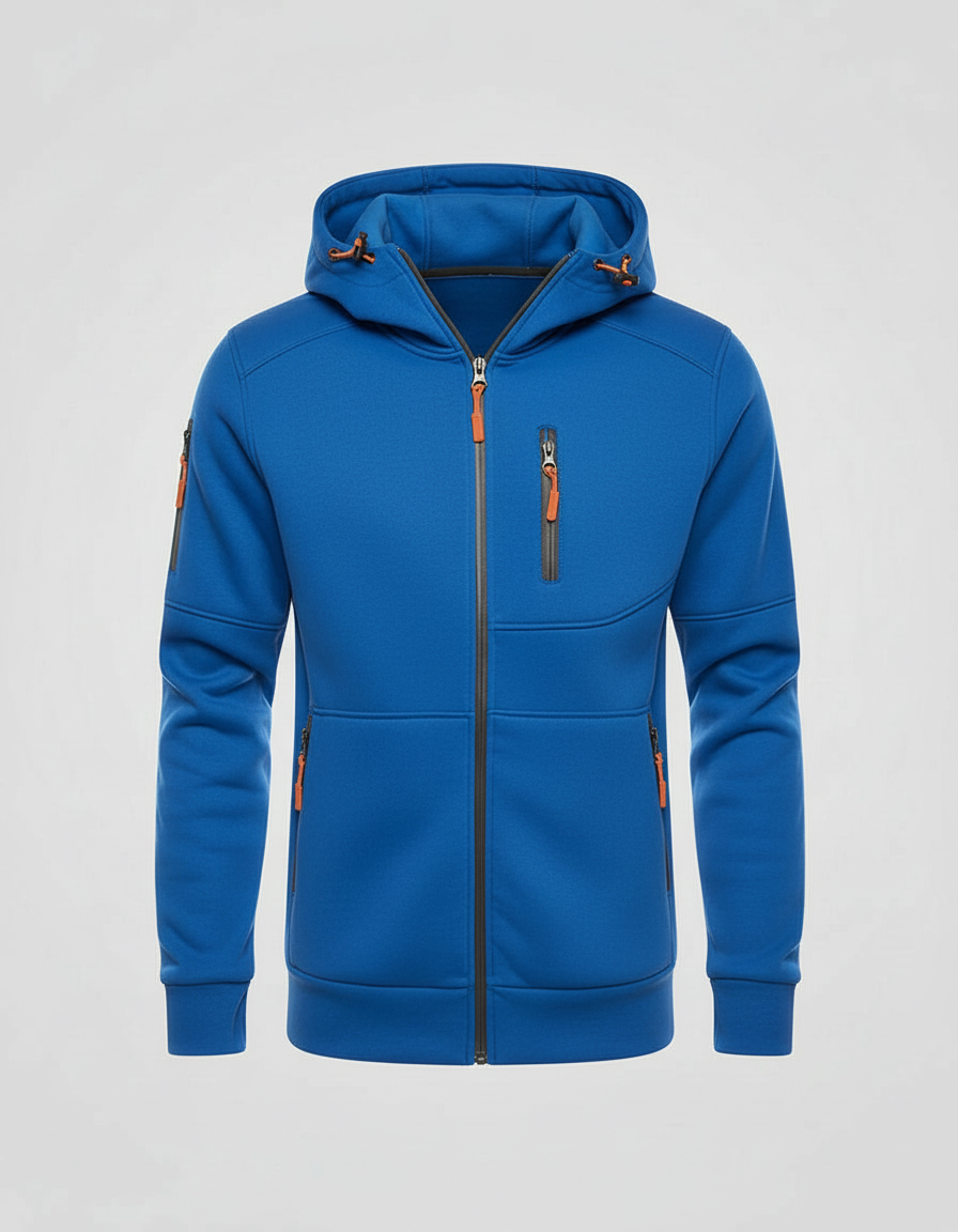 Men's Zip-Up Hoodie