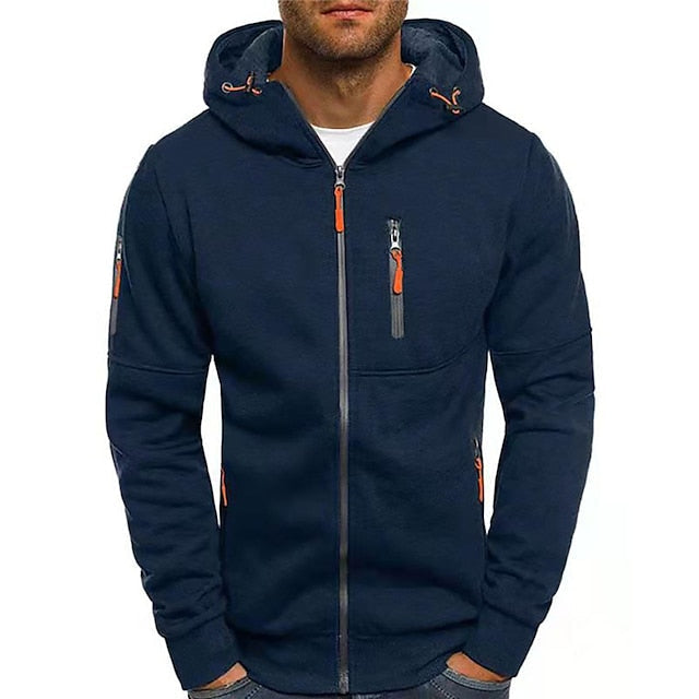Men's Zip-Up Hoodie