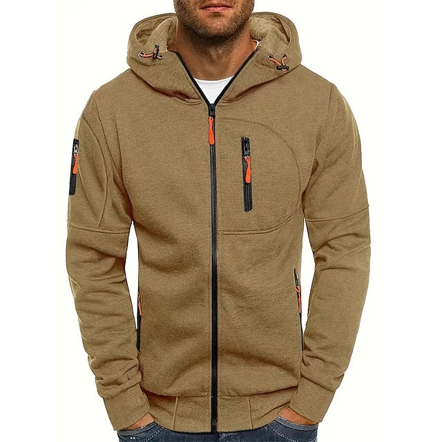 Men's Zip-Up Hoodie