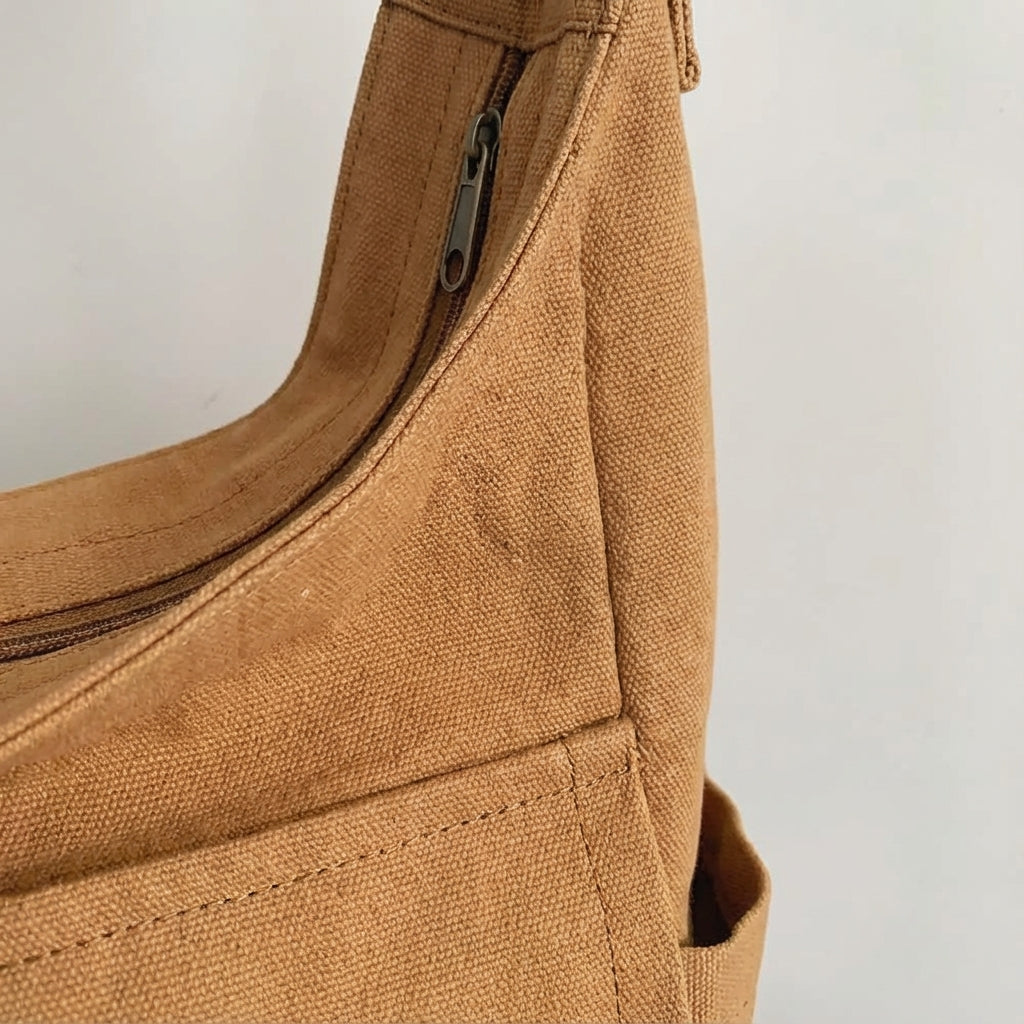 Messenger Bag with Adjustable Strap and Multiple Pockets – Durable, Reinforced Design