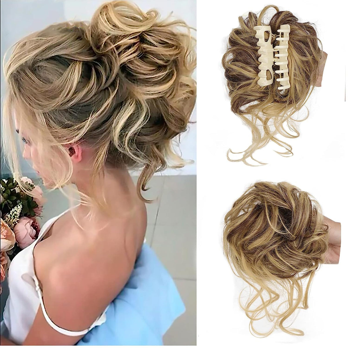 Messy Bun Hairpiece – DailyBun