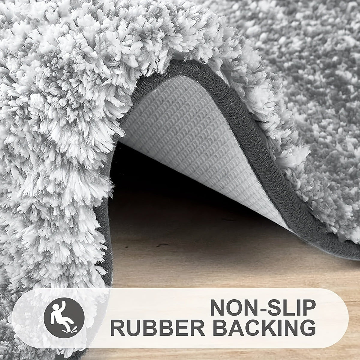 Microfiber Bath Mat – Ultra-Soft, Non-Slip & Washable Comfort for Bathroom Floors