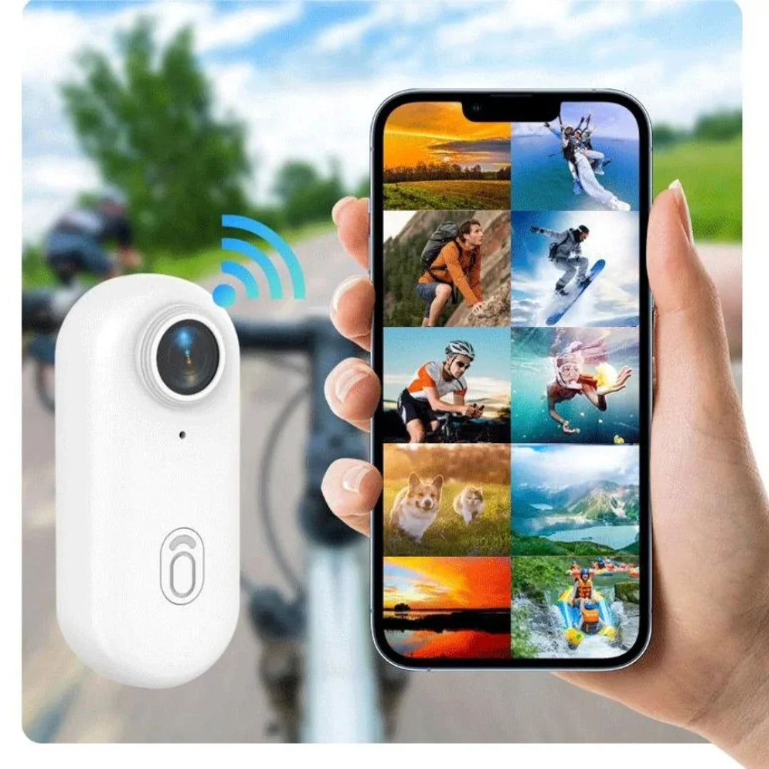 Mini Action Camera - Wireless 4K POV Recording