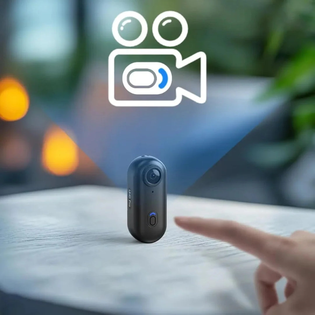 Mini Action Camera - Wireless 4K POV Recording