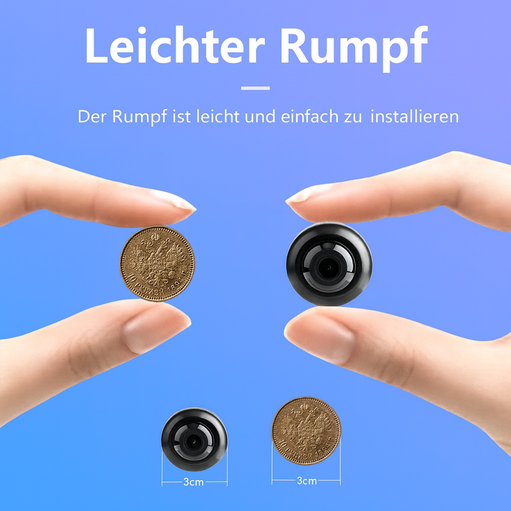 Mini WiFi Security Camera with Night Vision and Motion Detection