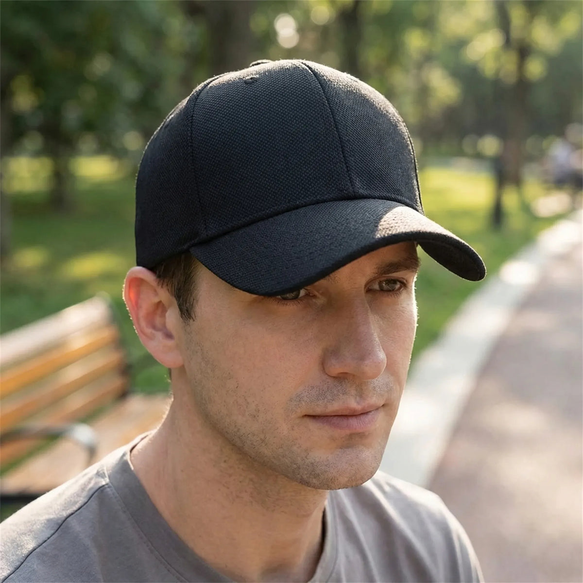 Minimalist Adjustable Baseball Cap