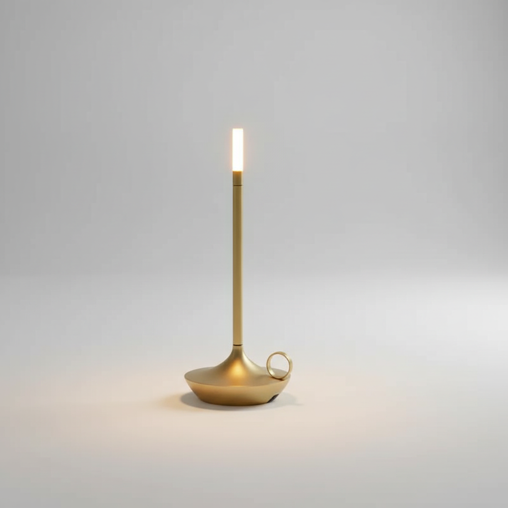 Minimalist Aluminum Table Lamp