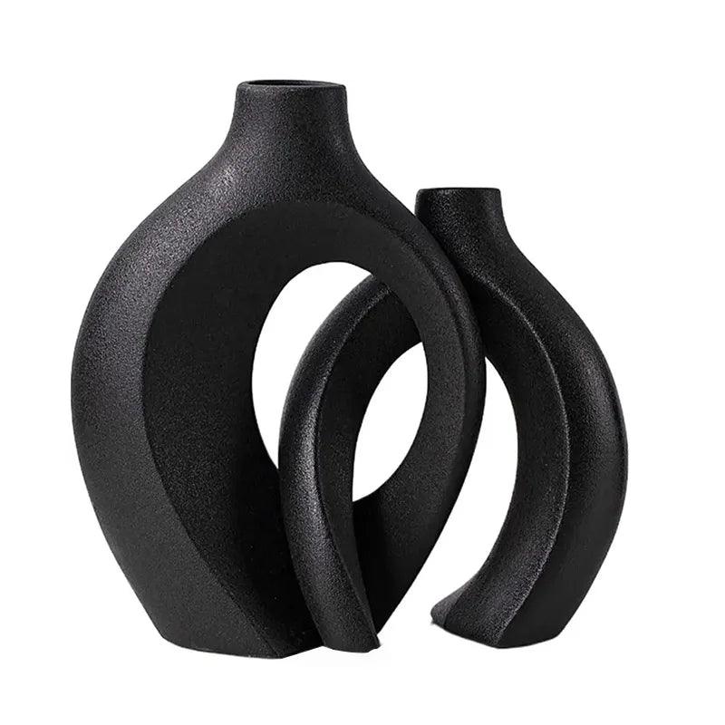 Minimalist Ceramic Vase Set