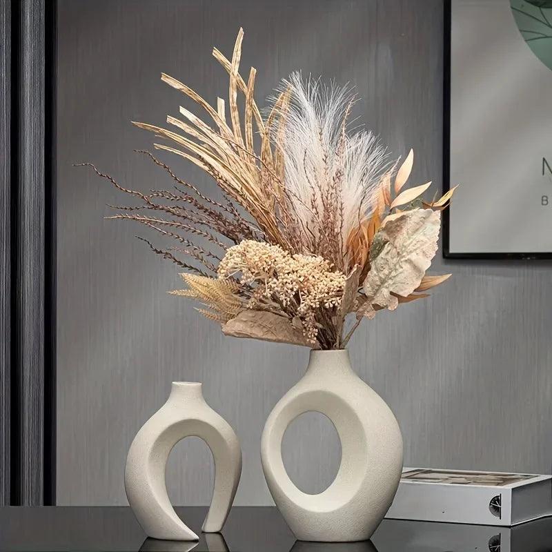 Minimalist Ceramic Vase Set