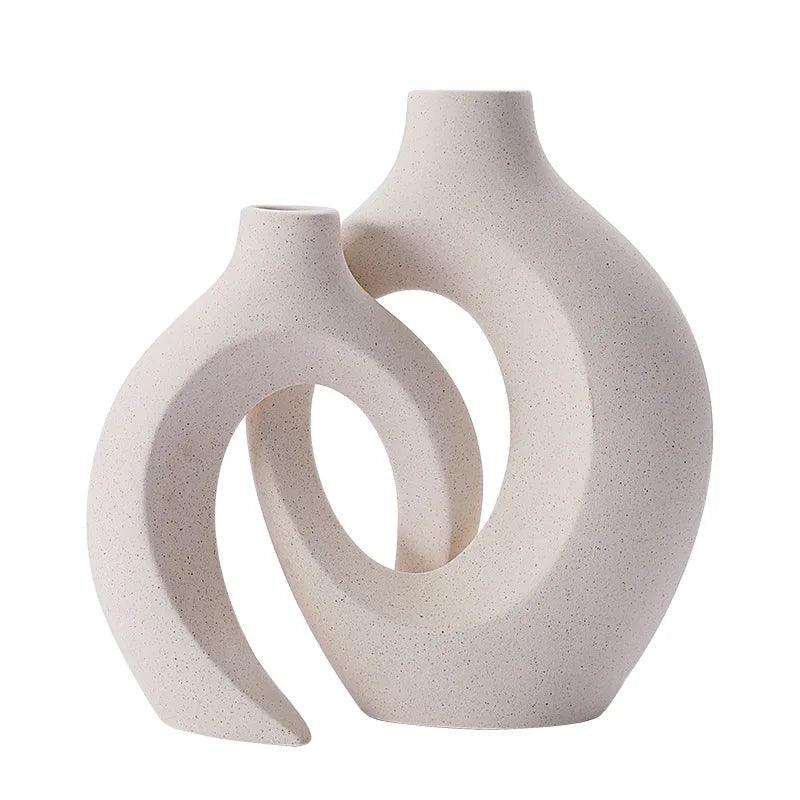 Minimalist Ceramic Vase Set