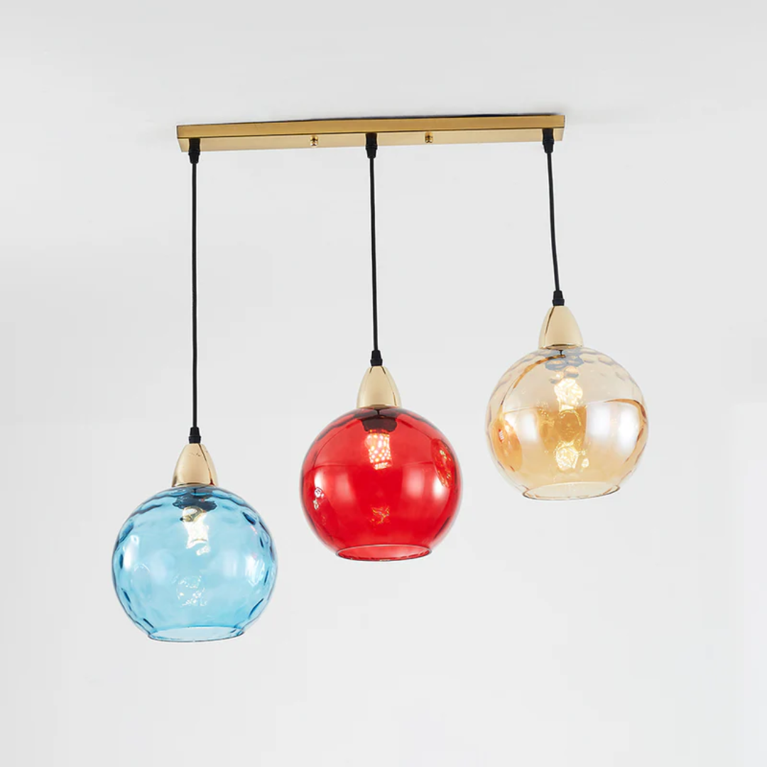 Modern 3-Light Cluster Pendant Light - Cascade