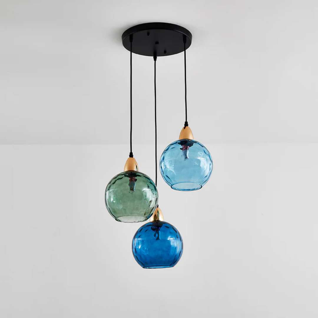 Modern 3-Light Cluster Pendant Light - Cascade