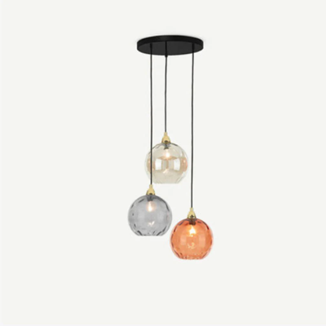 Modern 3-Light Cluster Pendant Light - Cascade