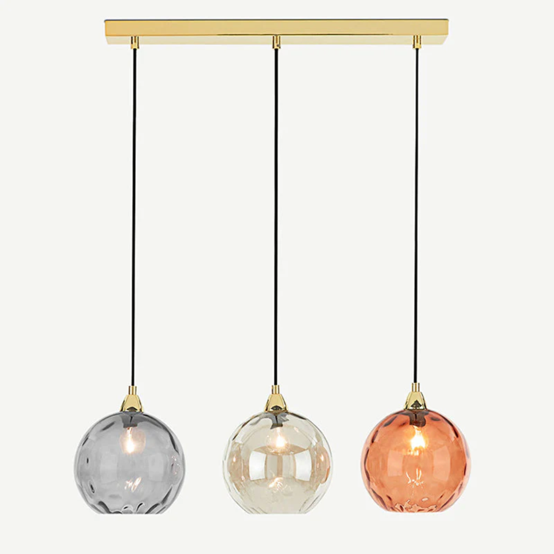Modern 3-Light Cluster Pendant Light - Cascade