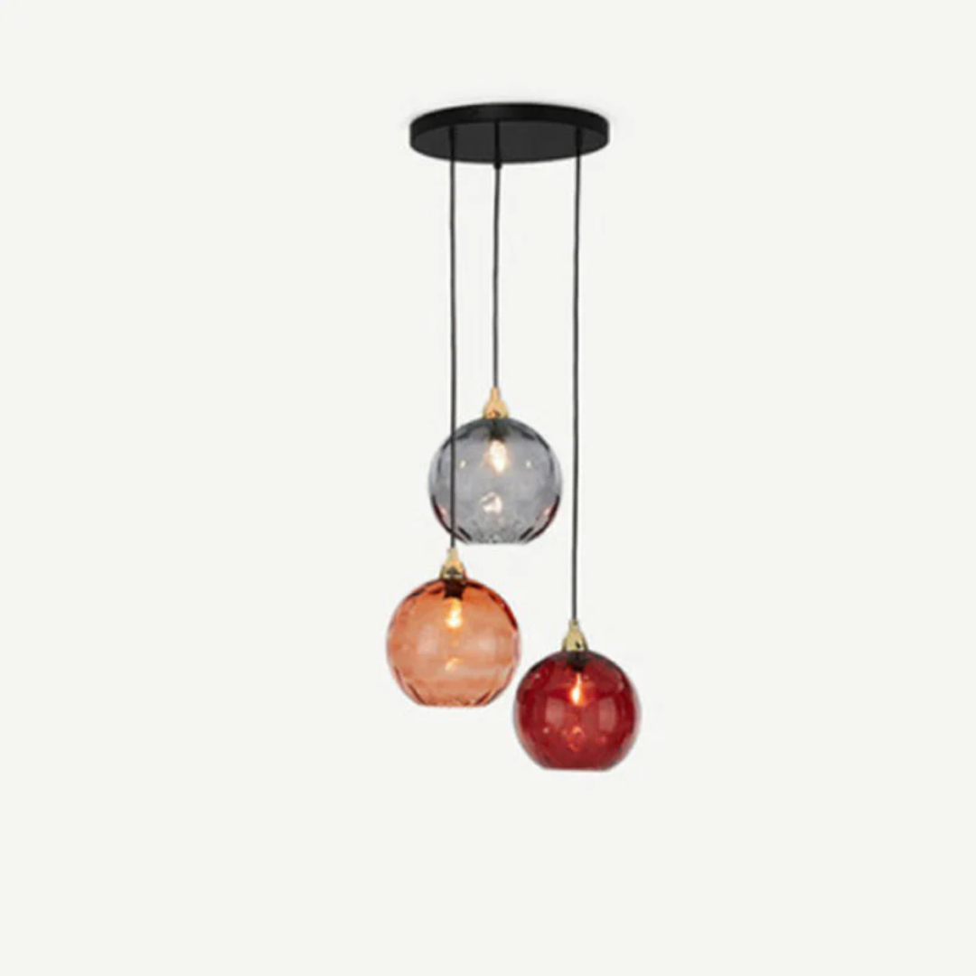 Modern 3-Light Cluster Pendant Light - Cascade