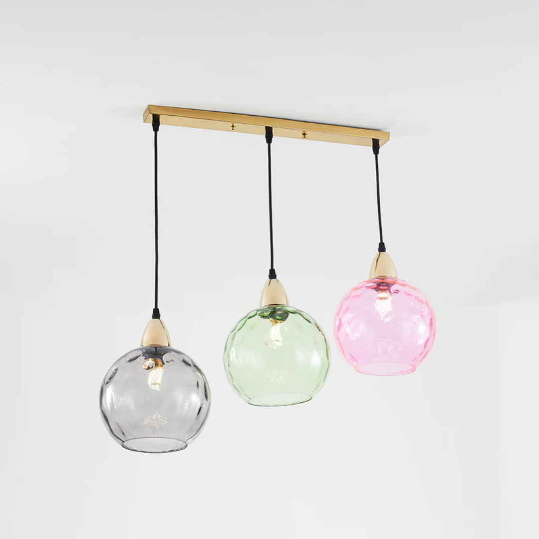 Modern 3-Light Cluster Pendant Light - Cascade