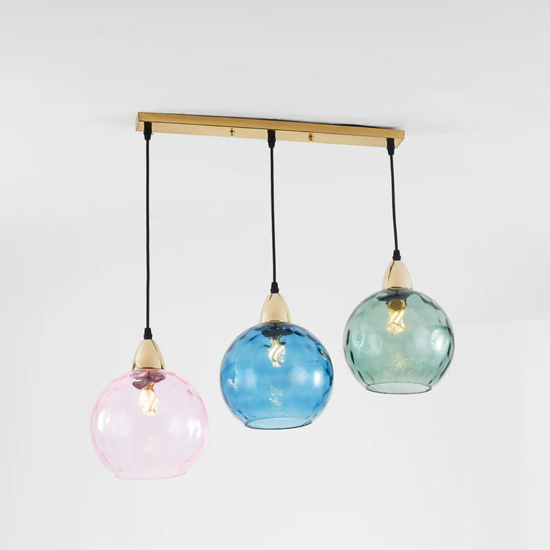 Modern 3-Light Cluster Pendant Light - Cascade