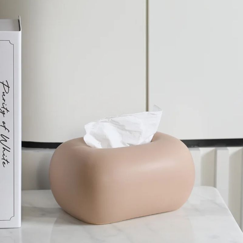 Modern Ceramic Tissue Box Cover