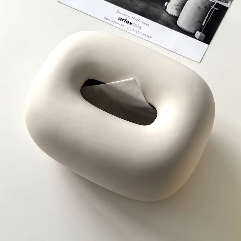 Modern Ceramic Tissue Box Cover