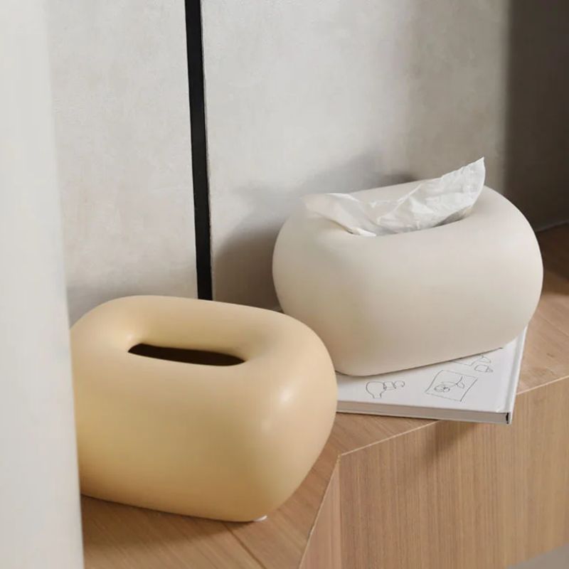 Modern Ceramic Tissue Box Cover