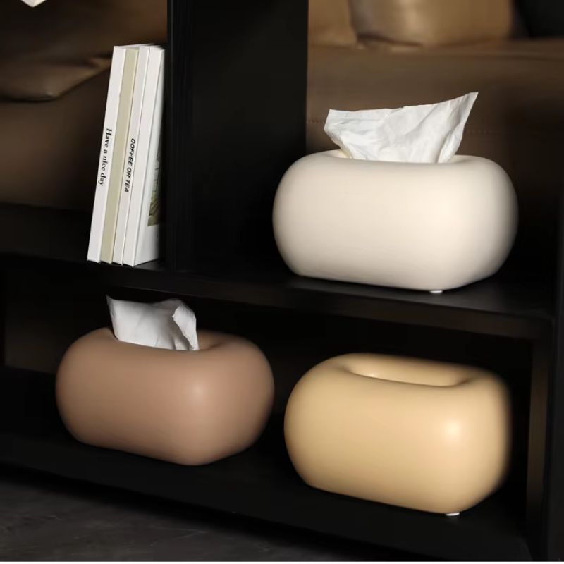 Modern Ceramic Tissue Box Cover