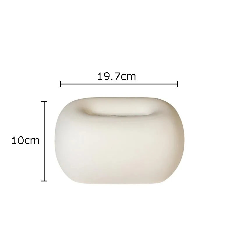 Modern Ceramic Tissue Box Cover